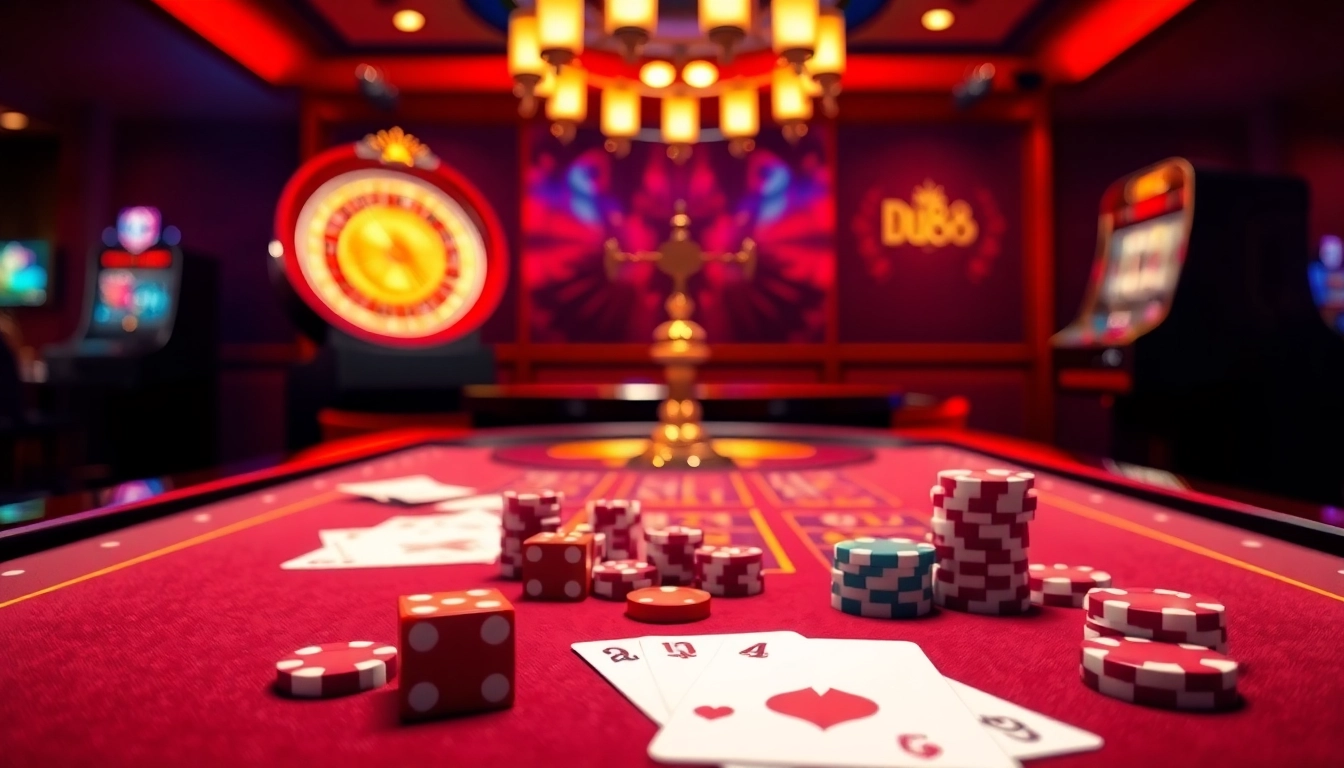 Engage with the thrilling digital gaming experience at https://du88.cx/ with exciting casino visuals.